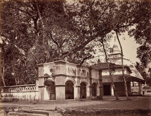 Świątynia buddyjska, Kalani, ok. 1930 r. 1880.