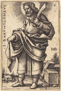 Bartłomiej autorstwa Sebald Beham