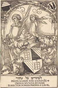 Herb Hectora Pomer autorstwa Sebald Beham
