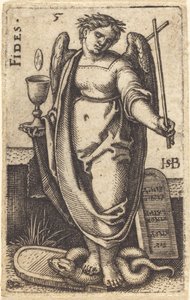Fides autorstwa Sebald Beham