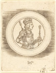 Medal króla Ferdynanda Węgier i Czech autorstwa Sebald Beham