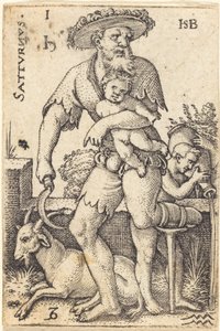 Saturn autorstwa Sebald Beham