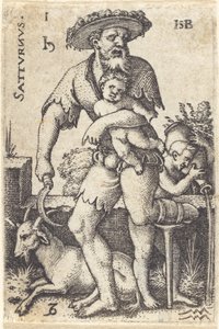 Saturn autorstwa Sebald Beham