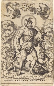 Saturn autorstwa Sebald Beham
