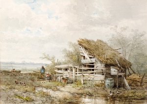 Krajobraz autorstwa Sebastiaan Mattheus Sigismund de Ranitz