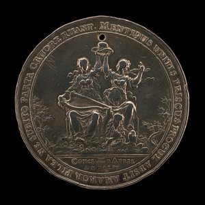 Pokój z Holandią [awers], 1654. autorstwa Sebastian Dadler