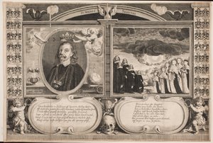Mogens Sehested do Holmegaard. Arkusz pamiątkowy autorstwa Sebastian Lehlin