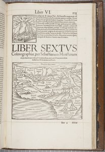 Kosmografia, kol. 1113, 1544 autorstwa Sebastian Munster