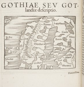 Kosmografia, Fol 830, 1544 autorstwa Sebastian Munster