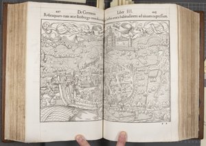 Kosmografia, Fols 442-443 autorstwa Sebastian Munster