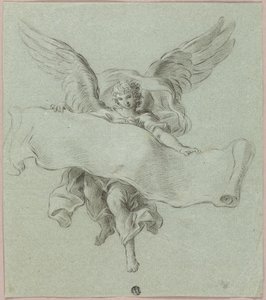 Anioł ze zwojem autorstwa Sebastiano Conca