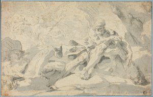 Herkules i Kakus autorstwa Sebastiano Galeotti