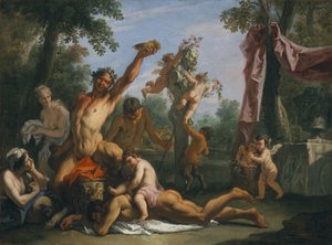 Bachanalia autorstwa Sebastiano Ricci