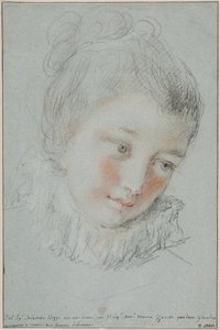 Głowa młodej kobiety autorstwa Sebastiano Ricci