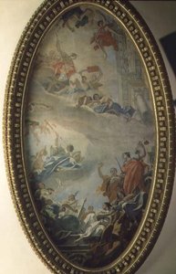 Gloryfikacja nauki (olej na płótnie) autorstwa Sebastiano Ricci