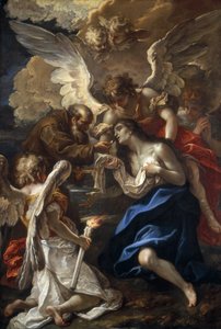 Ostatnia komunia świętej Marii Egipcjanki autorstwa Sebastiano Ricci