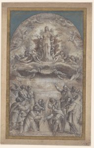 Wniebowstąpienie Maryi autorstwa Sebastiano del Piombo