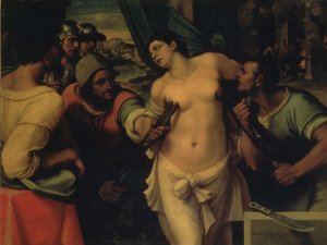 Męczeństwo św. Agaty, 1520