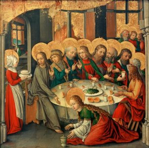 Das Gastmahl im Hause des Pharisäers Simon von Seeschwäbischer Meister