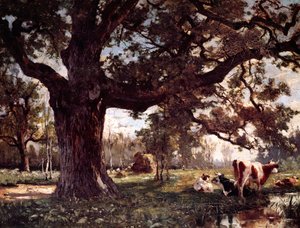 Krajobraz – Serafino de Tivoli (1826-1892).