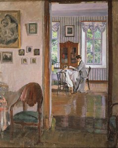W domu, 1910 autorstwa Sergei Arsenevich Vinogradov