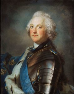 Portret Adolfa Fryderyka, 1710-1771, króla Szwecji, w latach 1751-1786.