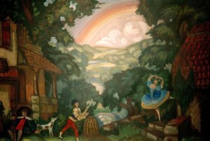A.Adam, Giselle / scenografia Sudeikin