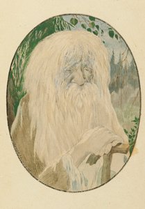 Leszy. Ilustracja do wiersza Rusłan i Ludmiła A. Puszkina, 1921-1926.