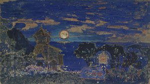 Scenografia do opery Kashchey the Deadless N. Rimskiego-Korsakowa, 1902