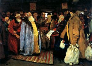 Przyjazd wojewody, 1907. autorstwa Sergei Vasilyevich Ivanov