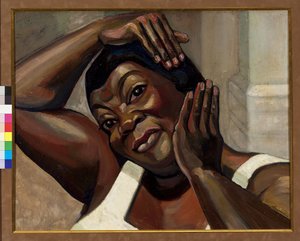 Ruby Elzy (1808-1943) w Porgy and Bess par Sudeykin (Soudeikine) Sergei Yurievich (1882-1946) autorstwa Sergei Yurevich Sudeikin