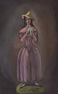 Kobieta w fioletowym Olga Glebova-Sudeikina