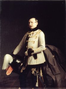 Portret Aleksandra Dmitriewicza Ponomariewa, Porucznika z Pułku Huzarów Jego Królewskiej Mości, 1855