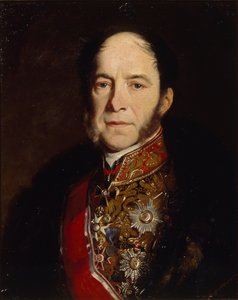 Portret generała admirała Kondratiego Kondratievicha Stoffregena 1817-1873, 1867