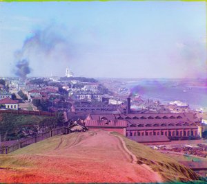 Perm (z miasta Gorki), 1905-1915 autorstwa Sergey Prokudin Gorsky