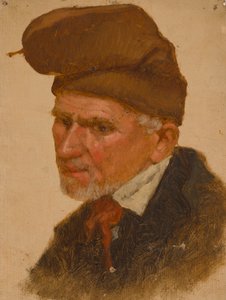 Mężczyzna w kapeluszu autorstwa Severin Falkman