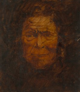 Twarz mężczyzny autorstwa Severin Falkman