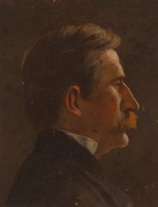 Profil mężczyzny autorstwa Severin Falkman