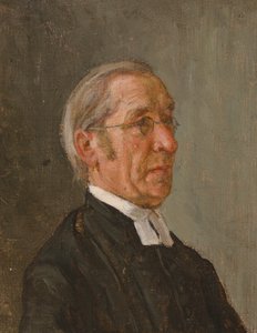 Portret księdza autorstwa Severin Falkman