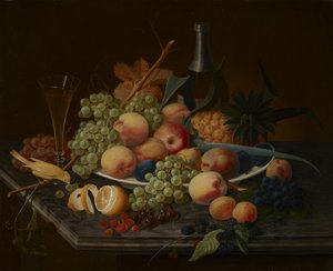 Martwa natura z owocami autorstwa Severin Roesen