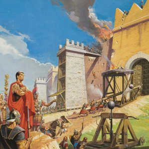 Atak na Kartaginę autorstwa Severino Baraldi