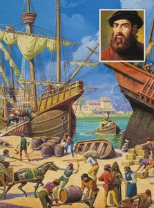 Ferdynand Magellan autorstwa Severino Baraldi