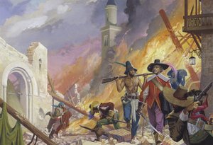 William Dampier, XVII-wieczny pirat autorstwa Severino Baraldi