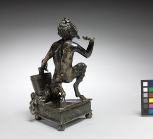 Klęczący Satyr, ok.1520 (brąz) autorstwa Severo da Ravenna