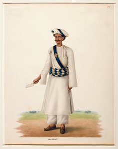 Harkara z listem, ok. 1846 (wc nieprzezroczyste na papierze)