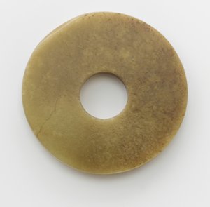 Dysk rytualny (bi) (nefrytowy)