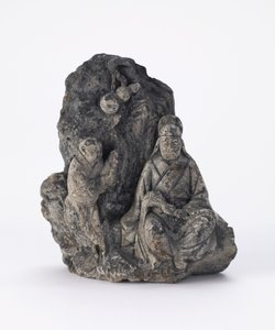 Mały i cienki topór (pióro) XII-XI wiek p.n.e. (nefryt)