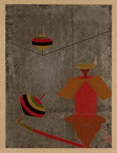 Najfatalniejszy. autorstwa Shibata Zeshin