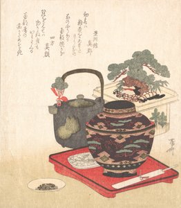 Dekoracje i zastawy sylwestrowe, XIX w., XIX w. autorstwa Shinsai