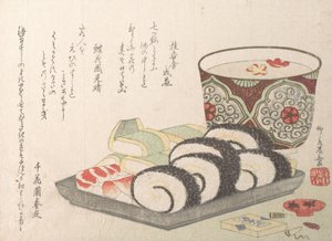Sushi Ocet Ryby i Jedzenie Ryż. autorstwa Shinsai